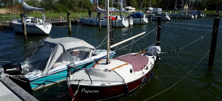 Wohnmobilstellplätze Schleswig-Holstein: Womo Stellplätze im Norden: Sportboothafen Fleckeby