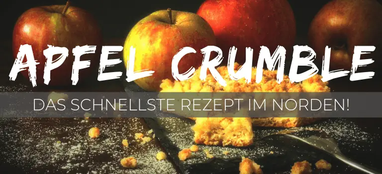 Apfel Crumble: Schnelles und einfaches Rezept! Einfach lecker!