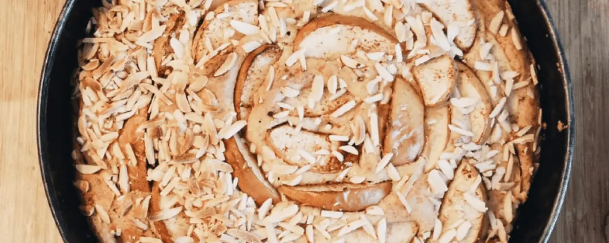 Schneller Apfelkuchen vegan: Einfaches und schnelles Apfelkuchen Rezept, das nach Belieben einfach variiert werden kann!